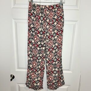 Vtg Boca Bay Women’s Casual lounge pants - Diamond Geometric Print - Sz. Med.